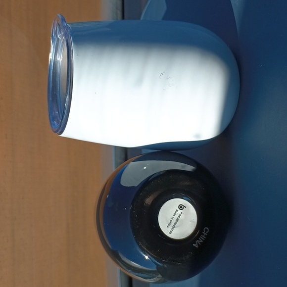 Dual wall not used 12oz stainless steel cups  White only - Picture 4 of 4